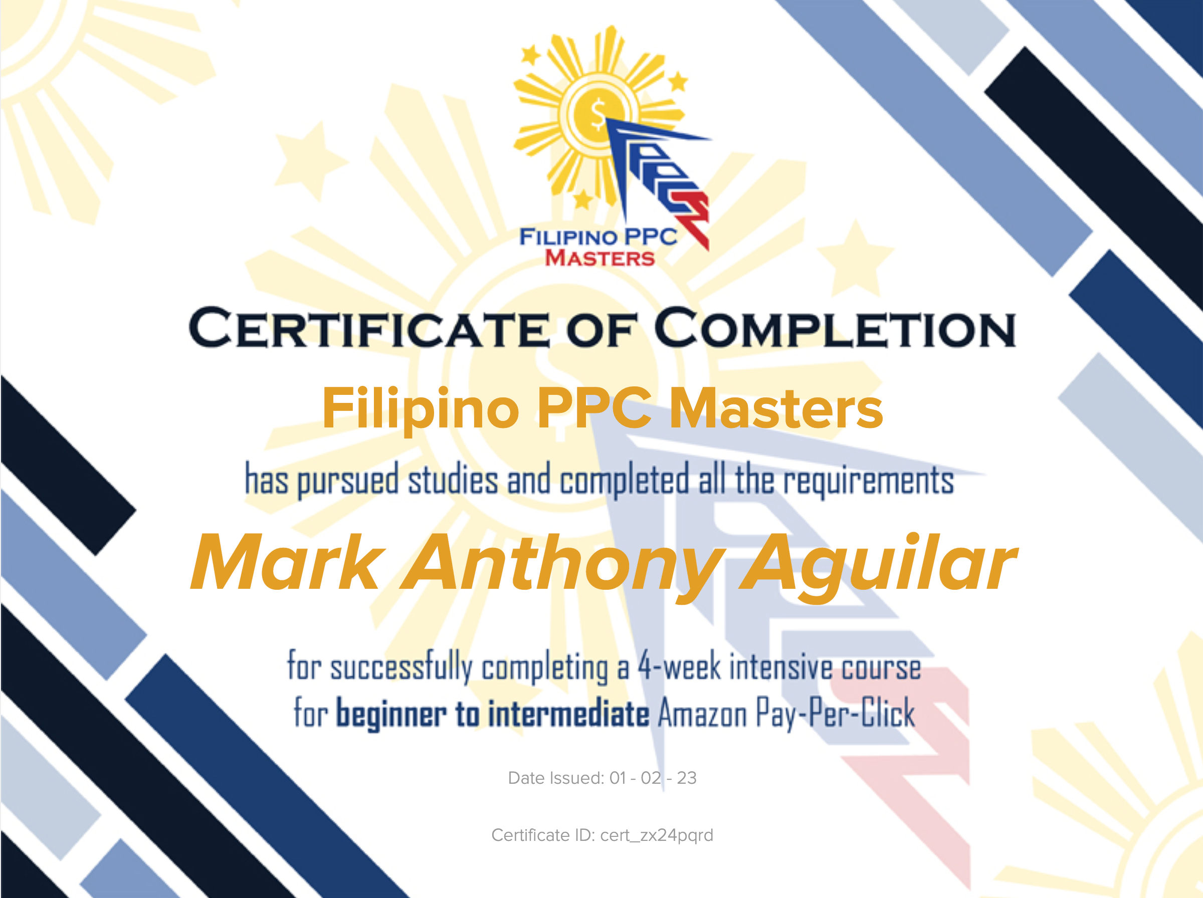 webdev cert